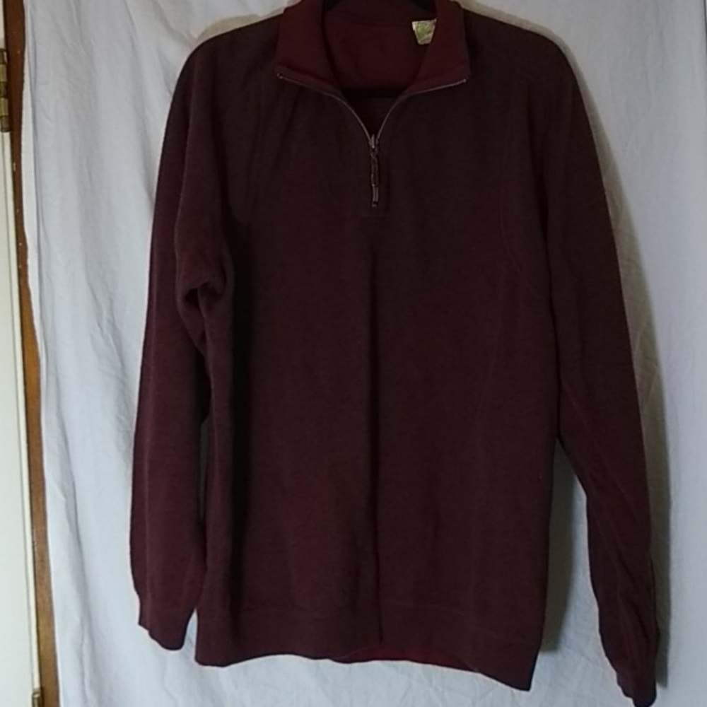 Tommy Bahama Men's Reversible Half Zip Sweatshirt